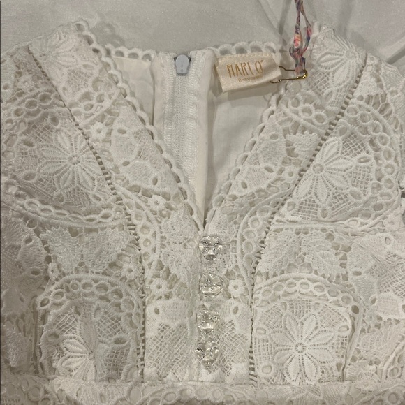 NWT Marlow White Lace Formal Kids Dress size 2/3 years - Picture 4 of 12